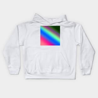 Blue green pink abstract texture art Kids Hoodie